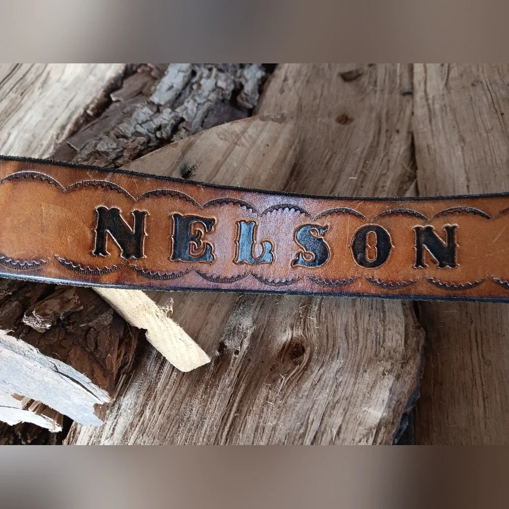 Nelson Leather Belt
